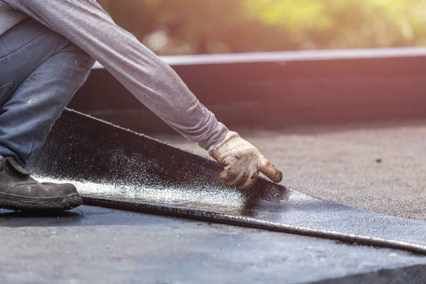 Professional Waterproofing technician working in Chilton, WI